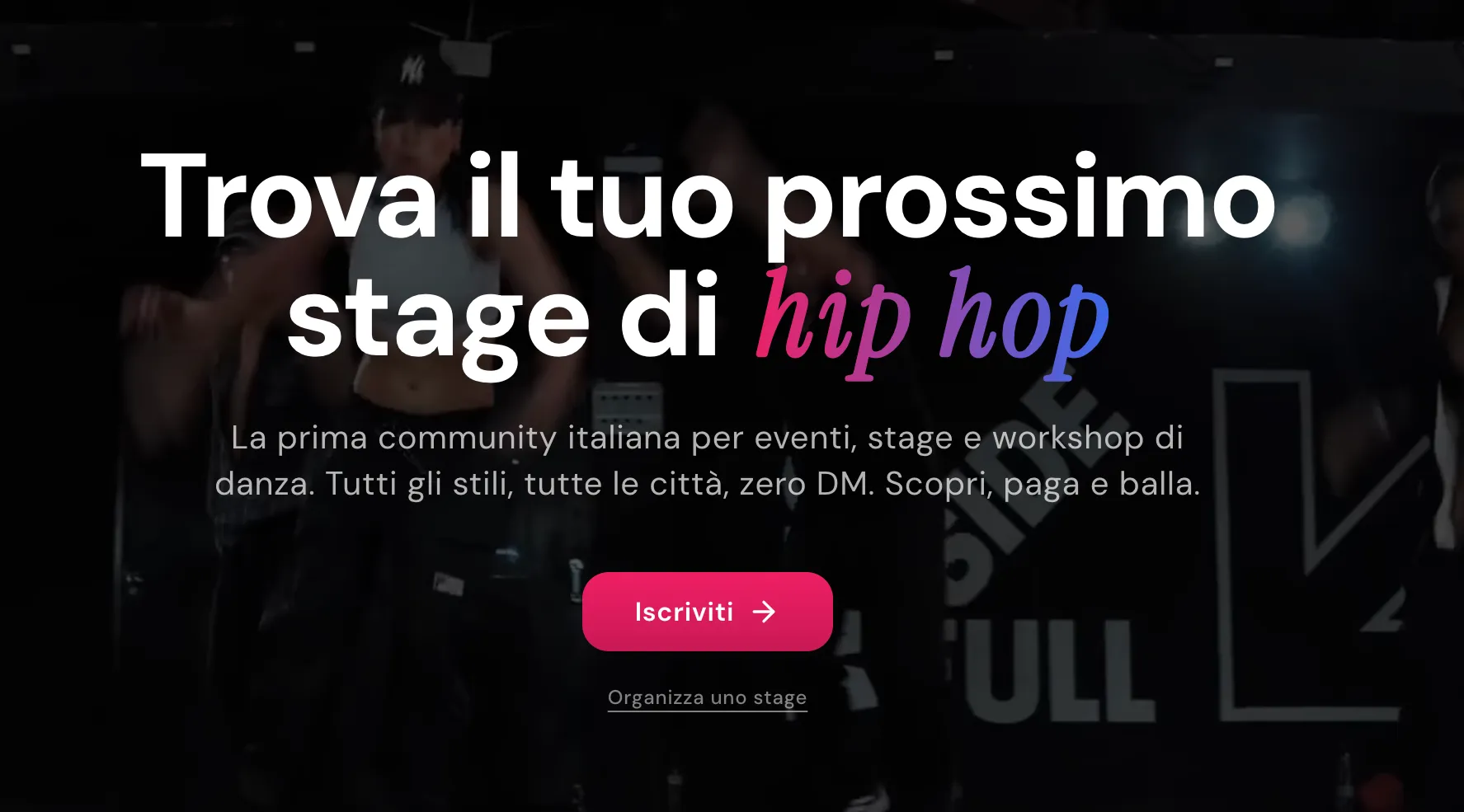 Dancinglobe - piattaforma eventi di danza
